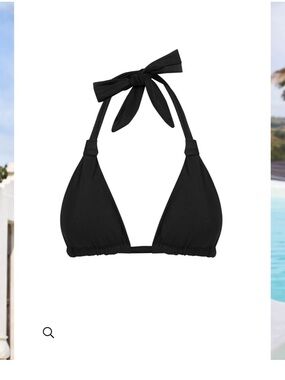 Somerfield Swim Bikini Top Postiano - Black